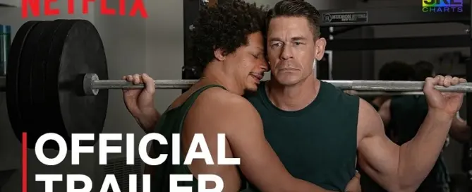 John Cena and Eric Andre appear in the official trailer image for Netflix comedy film Little Brother.