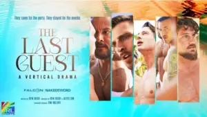Cast promotional image for The Last Guest vertical drama from Falcon | NakedSword.