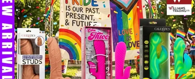 Williams Trading PRIDE 2026 digital catalog featuring new arrivals and retail products for seasonal sales