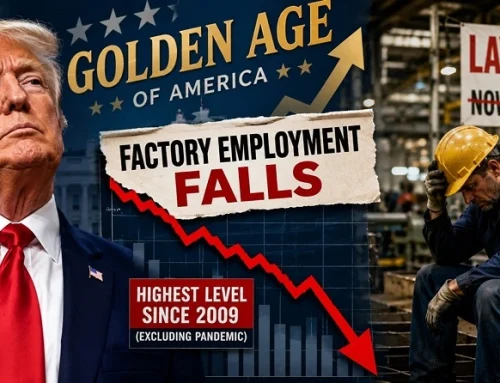 Trump’s ‘Golden Age’ Narrative Faces Reality Check as Factory Employment Falls