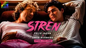 Felix Jaehn and Omar Rudberg featured in a cinematic promotional image for their hit dance-pop collaboration "Siren" official video.