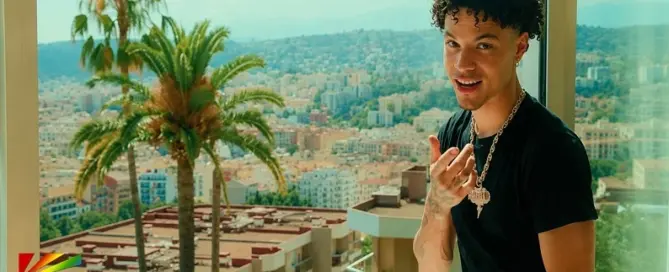 Lil Mosey overlooking a scenic city skyline in promotional artwork for his 2026 single Every Night Official Music Video.