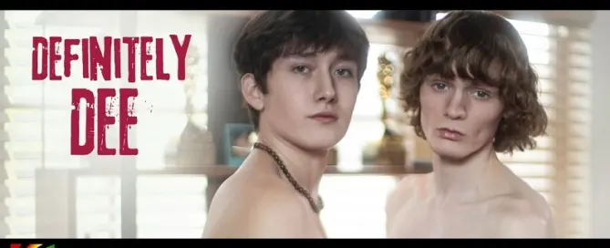 Luke Foster and Spikey Dee star in Helix Studios' viral streaming release Definitely Dee directed by Alex Roman.