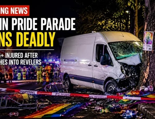Berlin Pride Horror: Van Slams Into LGBTQ+ Parade, Leaving One Dead