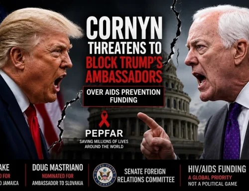 GOP Rift Deepens as Cornyn Challenges Trump on PEPFAR AIDS Funding