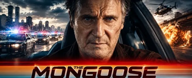 Liam Neeson stars in The Mongoose official trailer as a decorated war hero leading a cross-country chase in the upcoming Samuel Goldwyn Films action drama.