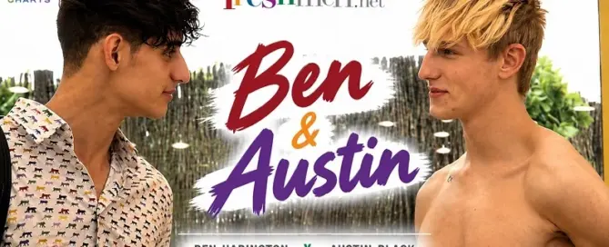 Ben Harington and Austin Black in Ben & Austin from Freshmen Network