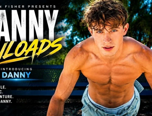 Corbin Fisher’s “Danny Unloads” Introduces a Muscular Newcomer with Hidden Talents