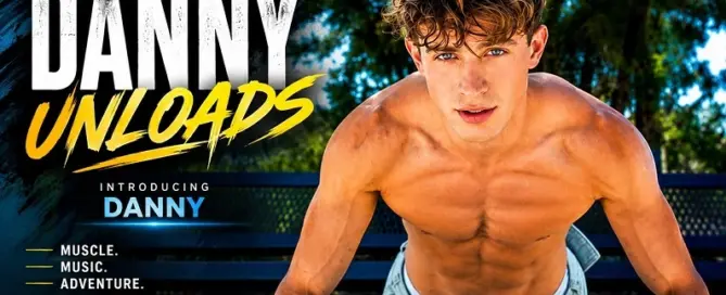 Danny stars in Corbin Fisher’s Danny Unloads