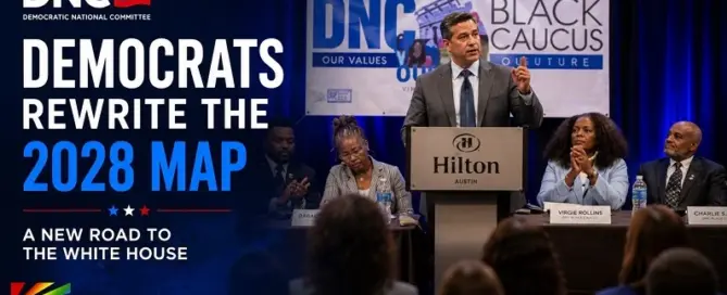 Democrats rewrite the 2028 presidential primary map following the DNC Summer Meeting in Austin