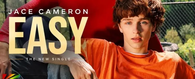 Jace Cameron EASY music video featured on JRL CHARTS Gay Music News