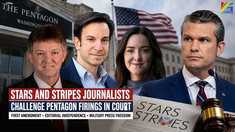 Stars and Stripes journalists challenge Pentagon firings as press freedom lawsuit involving Pete Hegseth moves through federal court | JRL CHARTS