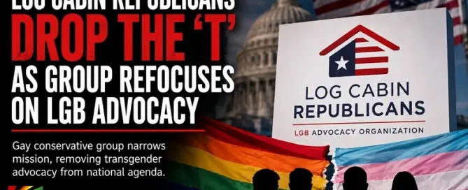 Log Cabin Republicans drop transgender advocacy as organization refocuses its national mission on LGB issues.