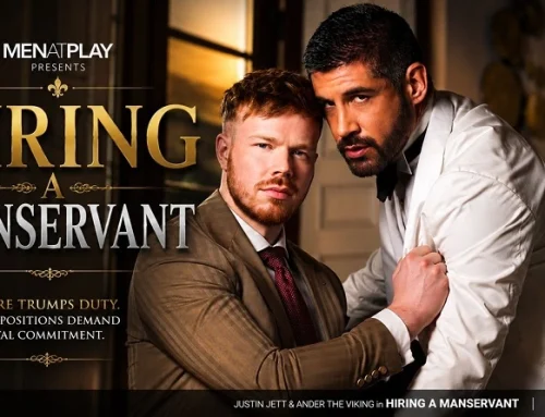 Justin Jett Enters Viking Manor in MenAtPlay’s Must-Watch Hiring a Manservant