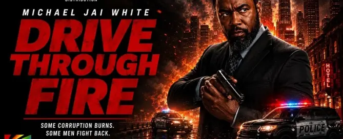 Michael Jai White stars in the crime thriller Drive Through Fire, arriving September 11, 2026.