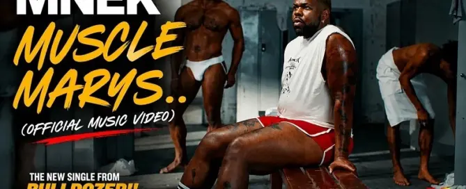 MNEK stars in the MUSCLE MARYS official music video, the third single from BULLDOZER!!