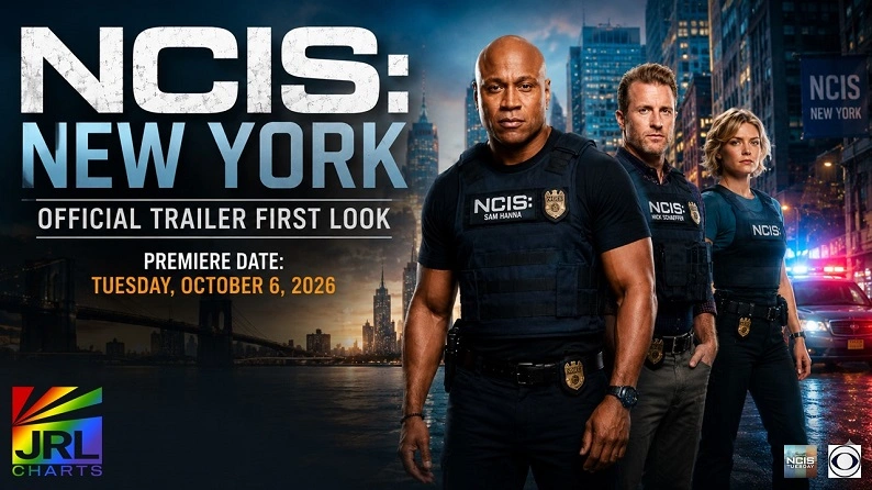 NCIS: New York official trailer first look starring LL COOL J and Scott Caan ahead of the October 6, 2026 CBS premiere.