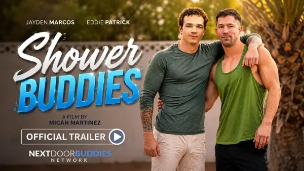 Shower Buddies official trailer featuring Jayden Marcos and Eddie Patrick in the Micah Martinez film