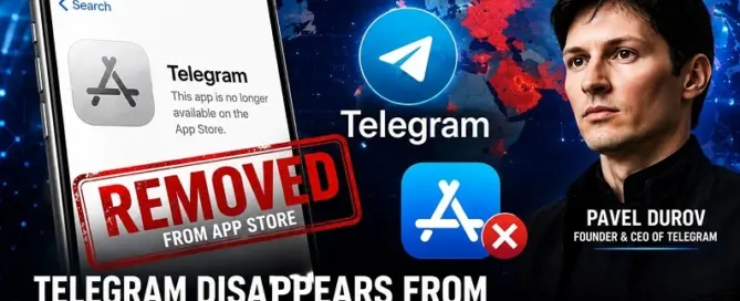 Telegram disappears from the Apple App Store worldwide as founder Pavel Durov faces growing scrutiny over content moderation and platform compliance.