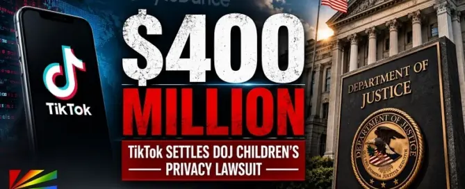 TikTok $400 million DOJ children’s privacy settlement involving ByteDance and federal children’s data protections.