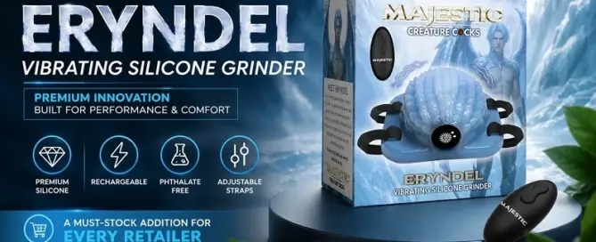 Eryndel by XR Brands Creature Cocks featured in JRL CHARTS B2B Pleasure Products News