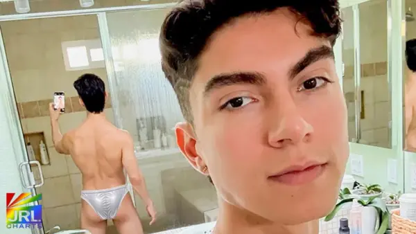 Gay adult film actor Alfonso Osnaya in a personal photo shared on his Facebook page.