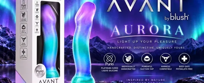 Blush Aurora handcrafted intimate wellness product from the Avant by Blush collection
