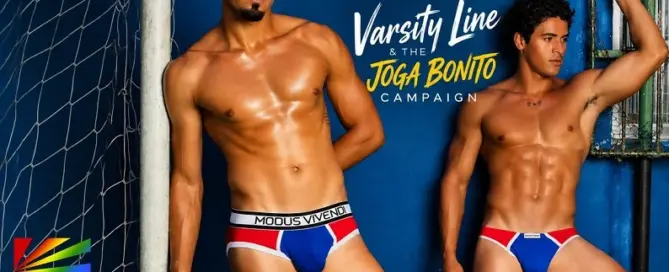 MODUS VIVENDI Varsity Line and Joga Bonito Campaign men’s underwear fashion
