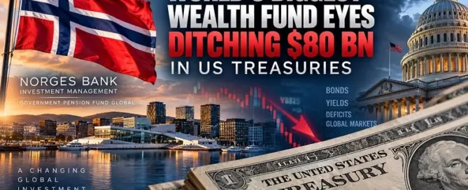 Norway sovereign wealth fund could cut nearly $80 billion in U.S. Treasury holdings under proposed bond strategy overhaul
