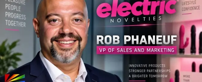Rob Phaneuf, newly appointed Vice President of Sales and Marketing at Electric Novelties.
