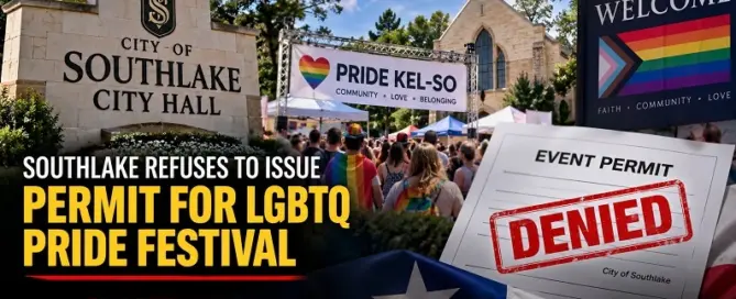 Southlake Pride Kel-So LGBTQ festival permit denied by Southlake City Council in Texas