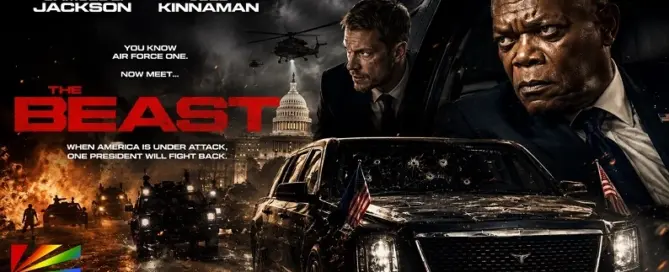 The Beast 2026 starring Samuel L. Jackson and Joel Kinnaman in Renny Harlin’s presidential action thriller.