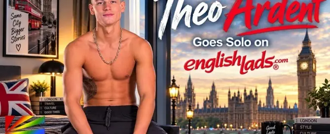 Theo Ardent featured in the English Lads Goes Solo release promotional image