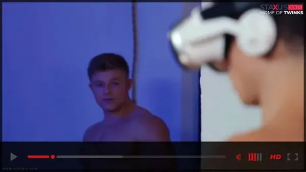 Age-restricted trailer thumbnail for STAXUS Network's He Mistakes VR for Reality.