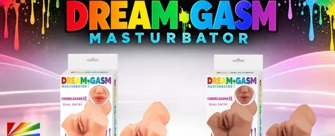 Nasstoys DreamGasm Cheerleader #1 and #2 collection for adult pleasure product retailers