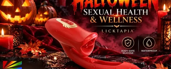 Our Erotic Journey Licktapia featured in the JRL CHARTS Halloween Sexual Health and Wellness Spotlight.