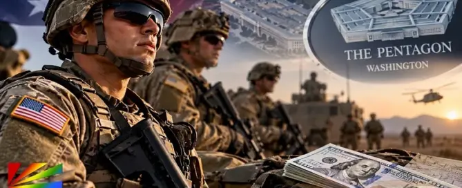 U.S. troops in a combat setting illustrating the Pentagon Hostile Fire Pay increase to $450 per month
